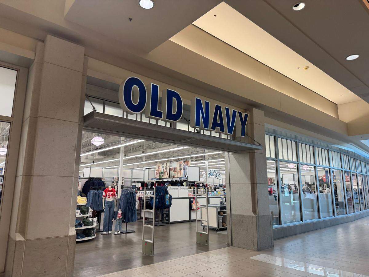 Old Navy retail store inside the Bellis Fair mall.