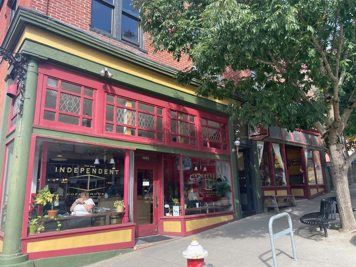 The Old Independent Coffee House and Harris Avenue Cafe 2023 in Fairhaven.