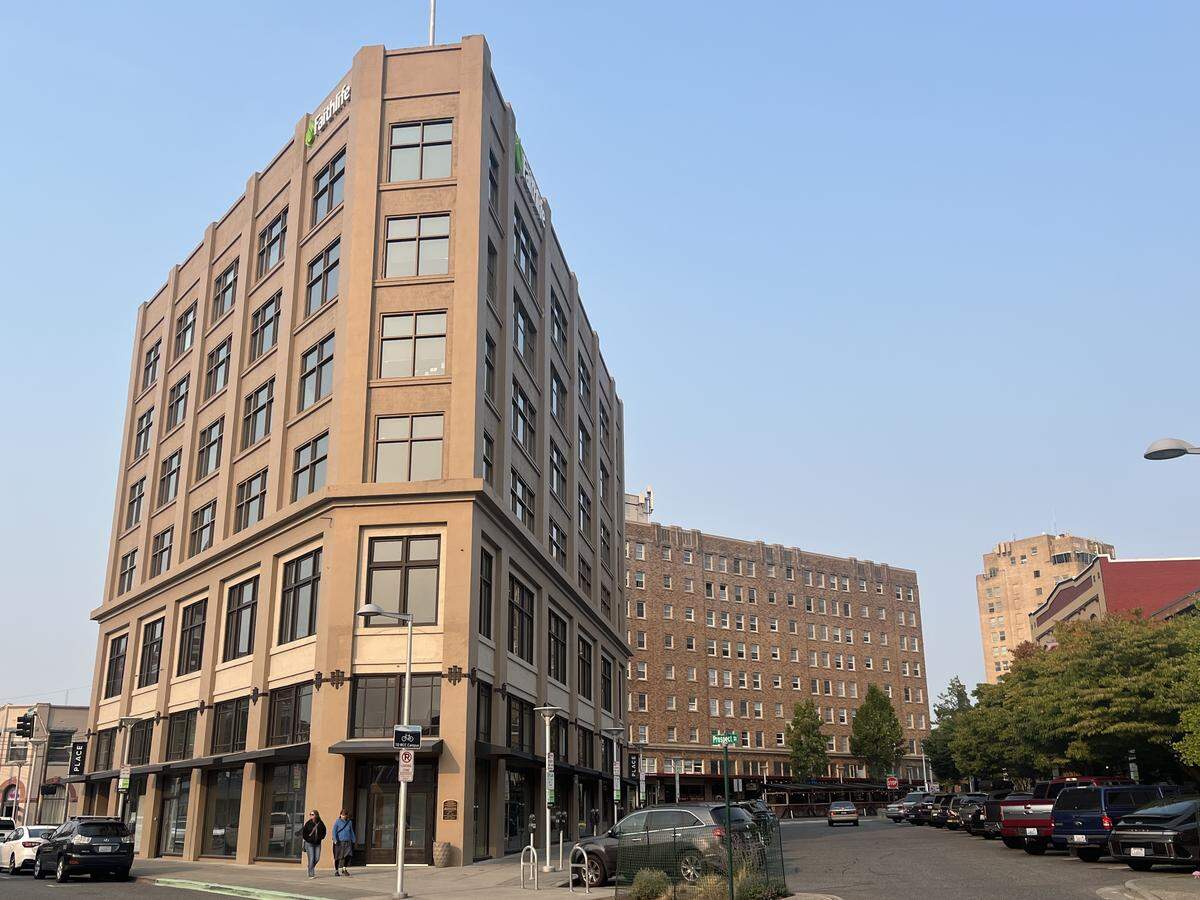 The Flatiron Building in downtown Bellingham will be the new Headquarters for Place, a real estate company. It was purchased in August for more than $10.1 million.