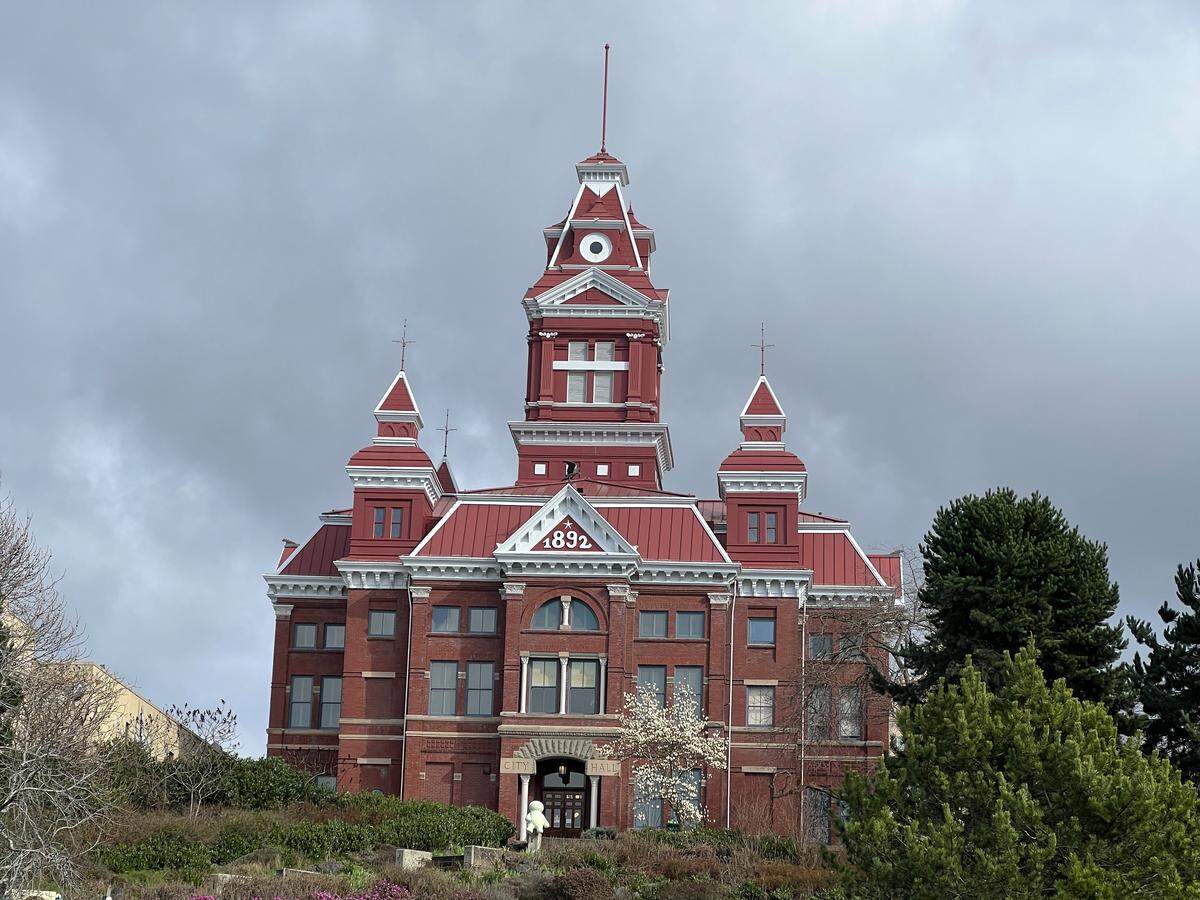 Old City Hall houses several Whatcom Museum galleries and historical collections.