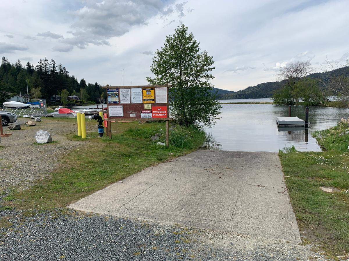 The boat launch dock at Sudden Valley Marina was closed in March 2022 after the Sudden Valley Community Association discovered it was not properly permitted.