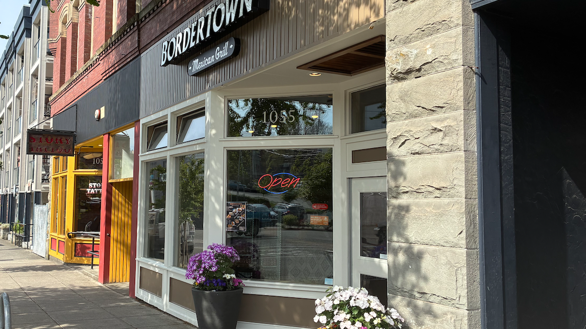 Bordertown Mexican Grill is located at 1055 North State Street in downtown Bellingham.