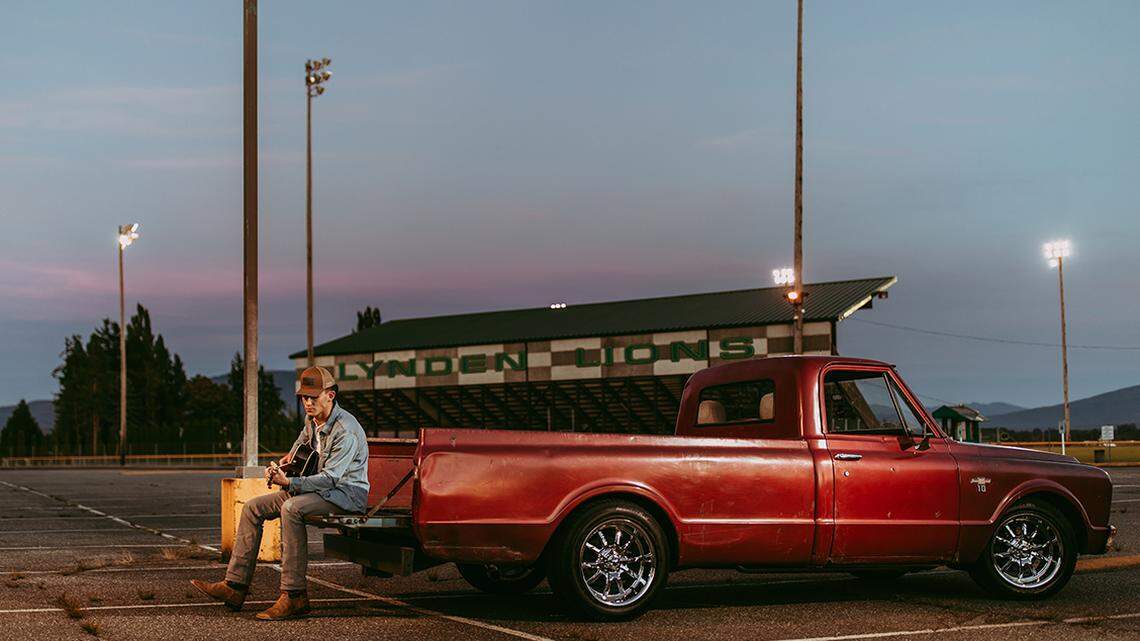 Country music dreamer makes a ‘Throwback’ to his days playing Whatcom County football