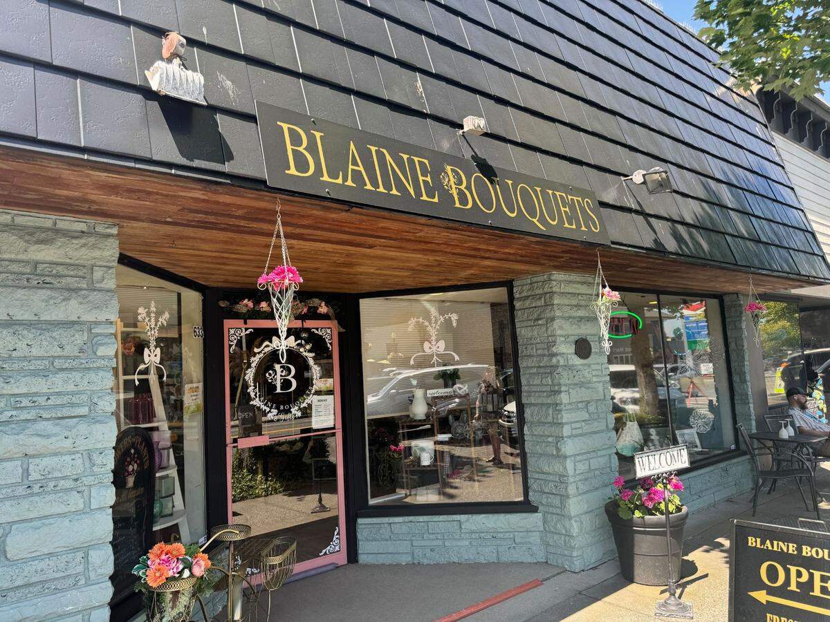 Blaine Bouquet store at 633 Peace Portal Drive in Blaine, Wash. on Friday, July 12, 2024.