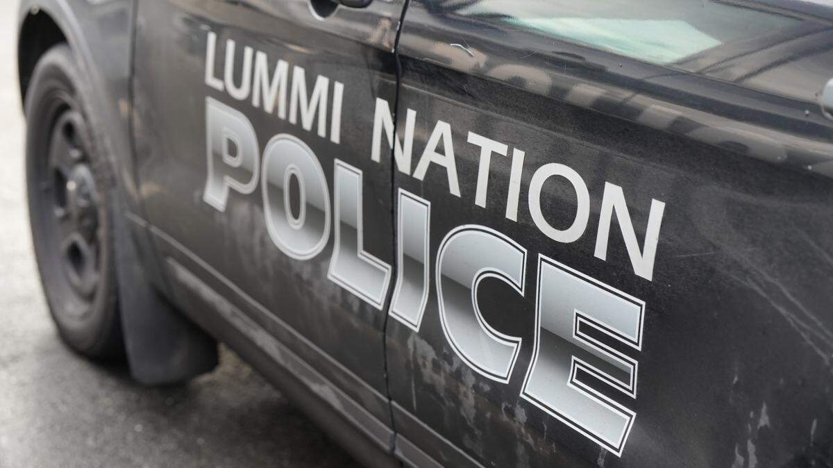 A Lummi Nation Police vehicle.