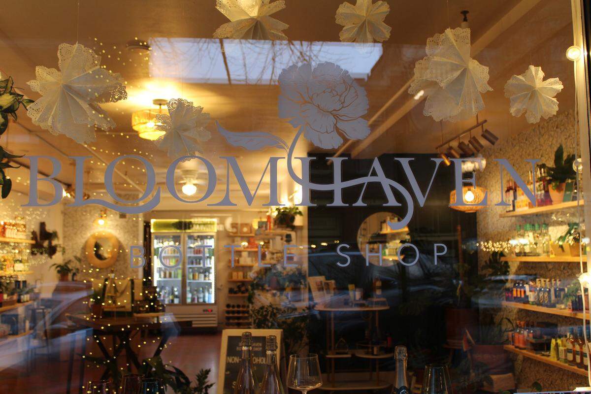 Bloomhaven in Bellingham sells nonalcoholic wine and spirits.