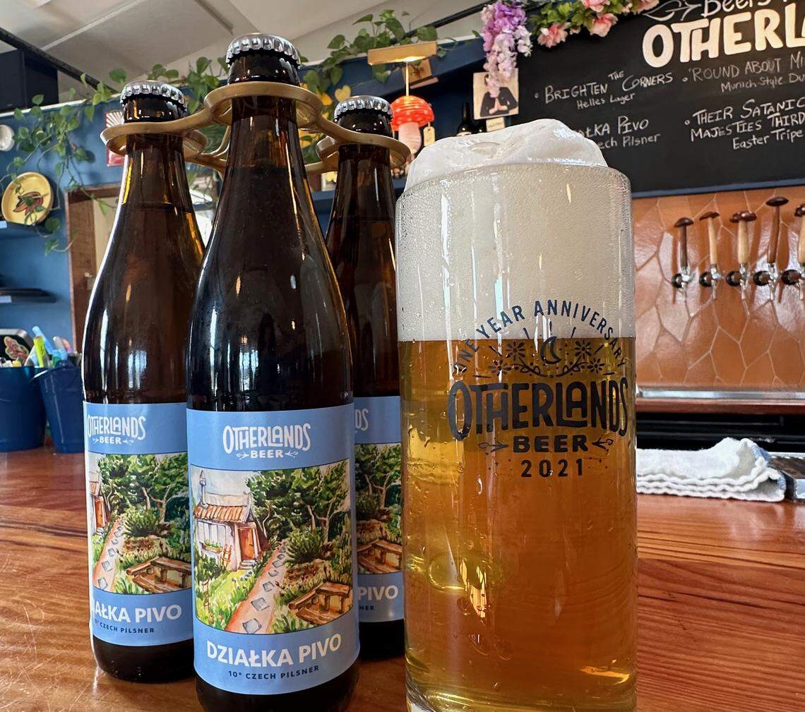 Otherlands Beer Garden Party beer for Bellingham’s Sunnyland Garden Party Beer Festival. Otherlands Beer is located at 2121 Humboldt St. in Bellingham, Wash.