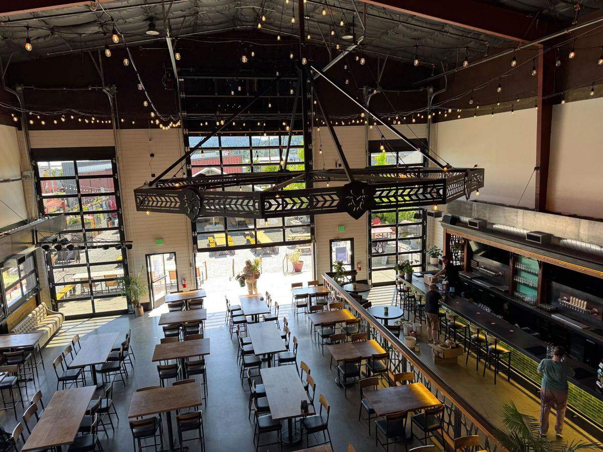 Stemma Brewing Co.’s West indoor seating area at 508 Carolina St. in Bellingham.