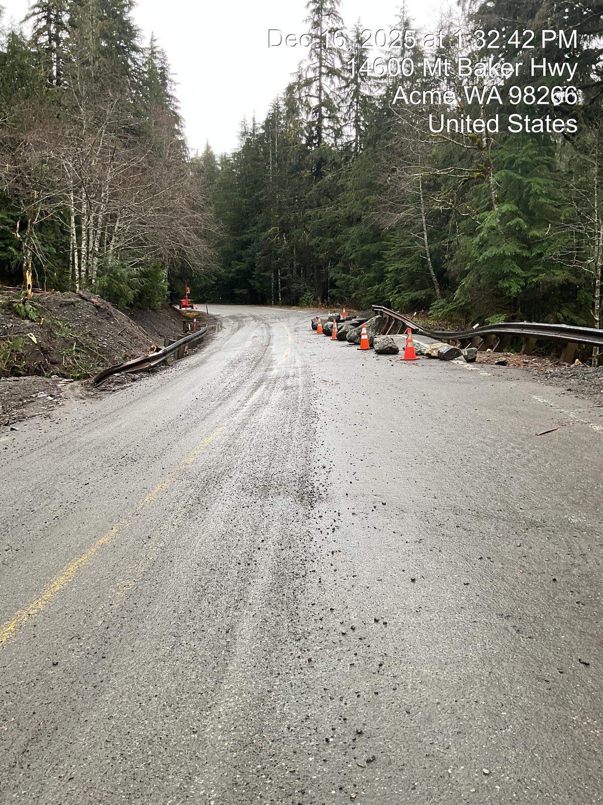 The damage caused by the landslides on the Mount Baker Highway, State Route 542, is still being evaluated by experts before repairs can begin.