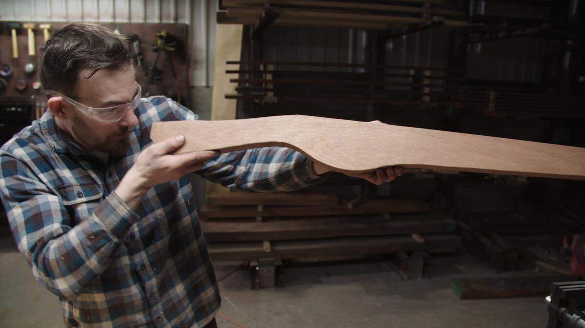 Blaine blacksmith Daniel Hamilton, owner of Dakota Creek Forge, competed on Discovery Channel’s “Master of Arms” reality competition show against other craftsmen. The episode debuts at 10 p.m. Friday.