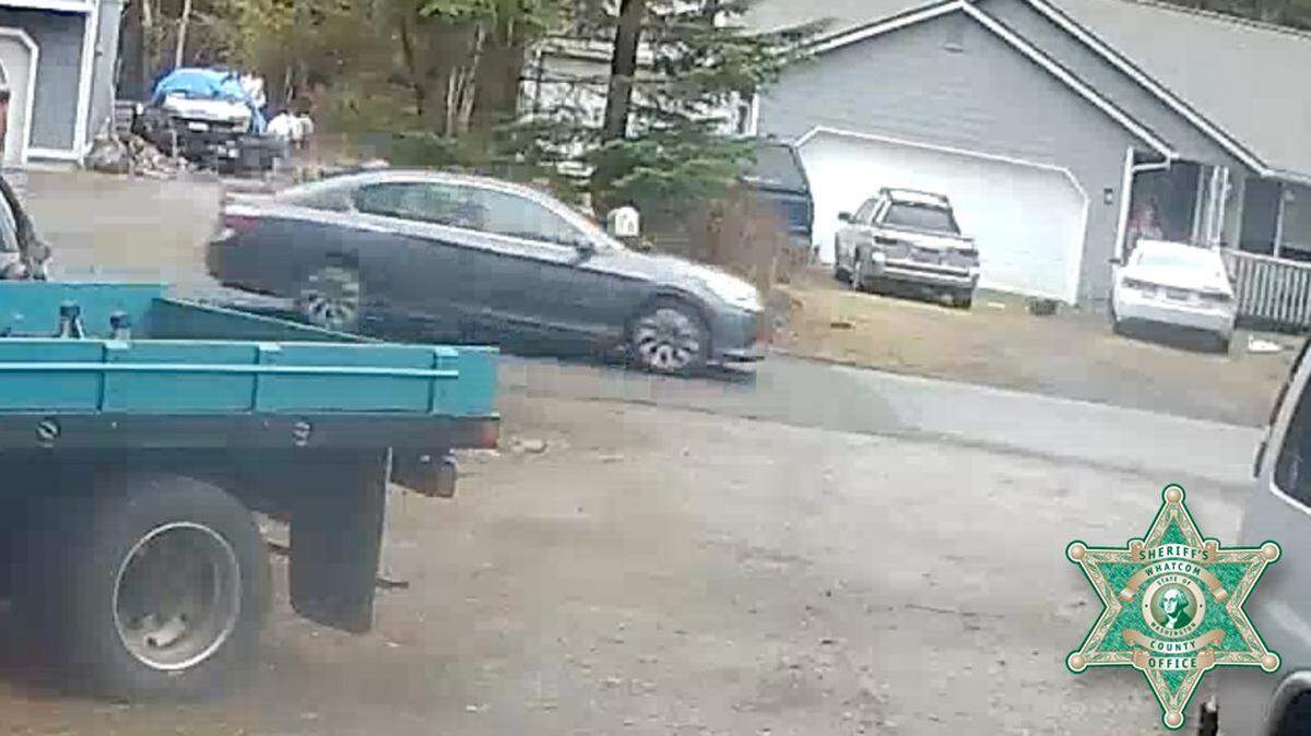 The Whatcom County Sheriff’s Office is asking the public to help identify the driver of this vehicle determined to be in the area of Julie Montague-Ayers’s disappearance on Friday, March 10, in Maple Falls.