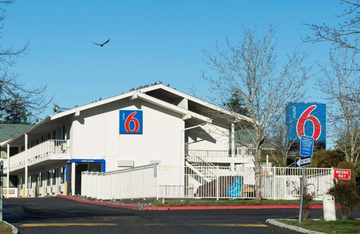 Motel 6 on Byron Avenue, now serving as a COVID-19 isolation and quarantine center, also could be used as an emergency shelter for those who are homeless during cold weather.