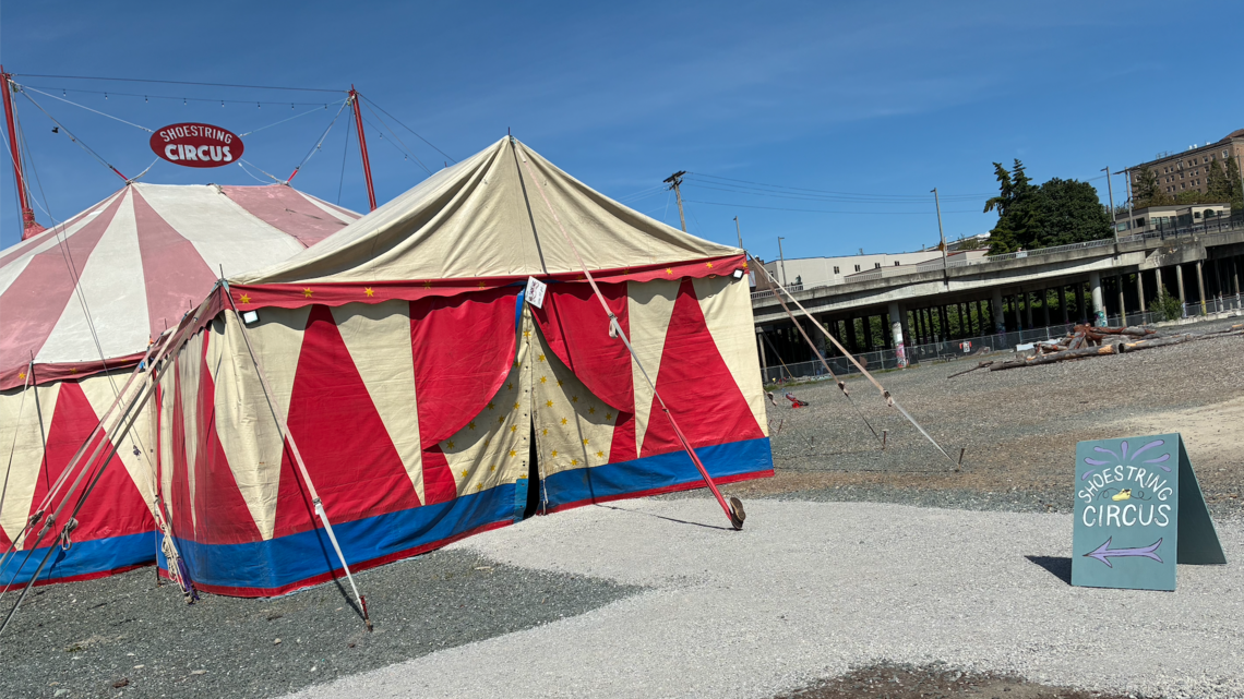 What’s under downtown Bellingham’s big top? Shoestring Circus returns this summer