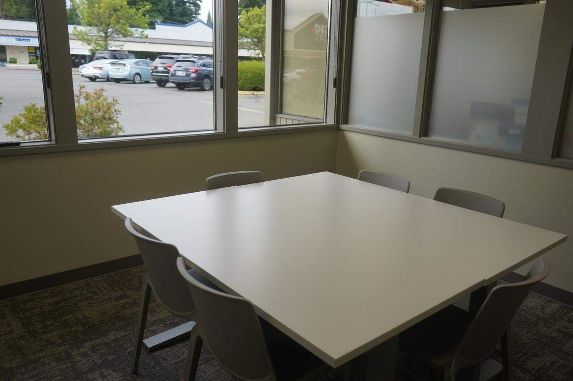 A smaller meeting room at WECU’s Birchwood Branch location will now be available for use for students in Bellingham Public Schools’ Community Transition Program. The program is designed to help special needs students transition from high school to the workforce or higher education.