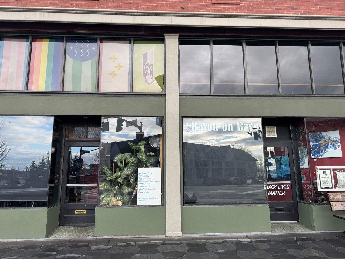 Bayou on Bay restaurant on Feb. 25, 2025, before its permanent closure on March 4, 2025 at 1300 Bay St. in Bellingham, Wash.