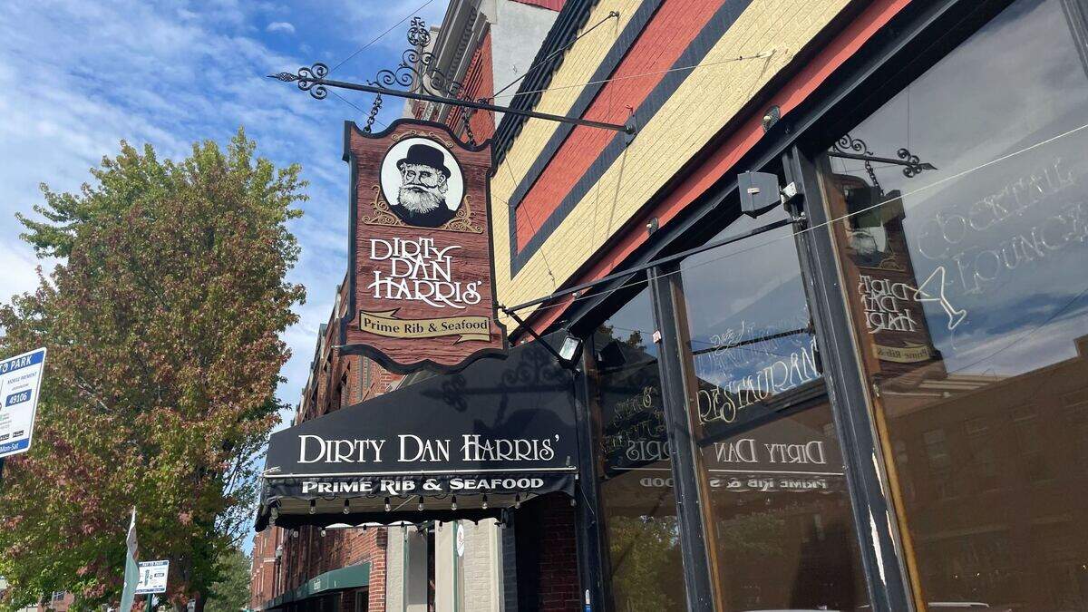 The Dirty Dan Harris prime rib and seafood steakhouse on Thursday, Sept. 7, 2023 at 1211 11th St. in the historic Fairhaven neighborhood of Bellingham, Wash.