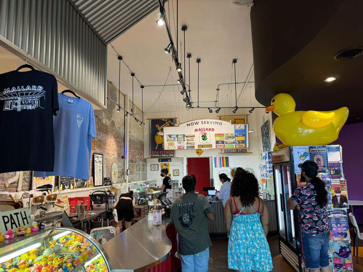 Mallard Ice Cream shop at 1323 Railroad Ave in Bellingham, Wash. on Friday, July 19, 2024.