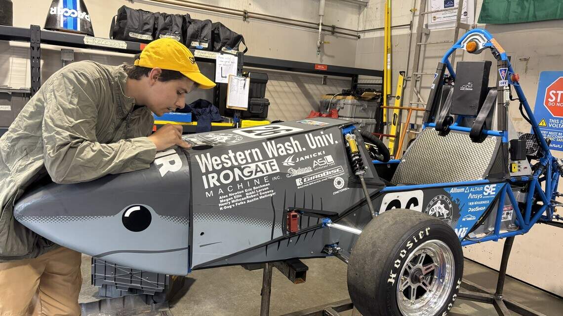 WWU Racing celebrates best-ever finish at Formula SAE nationals in Michigan