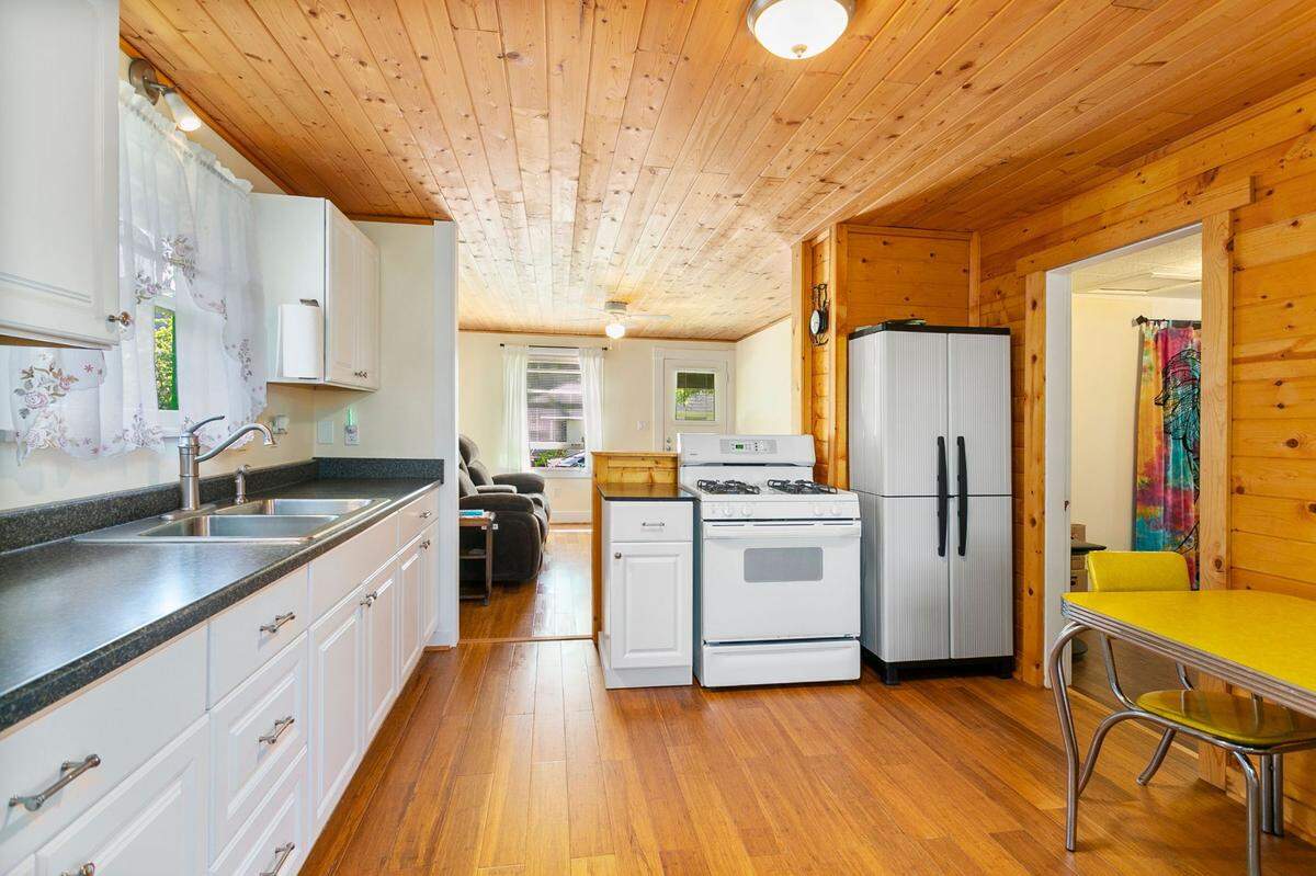 The home is for sale now by Molly Visser through John L. Scott in Bellingham.