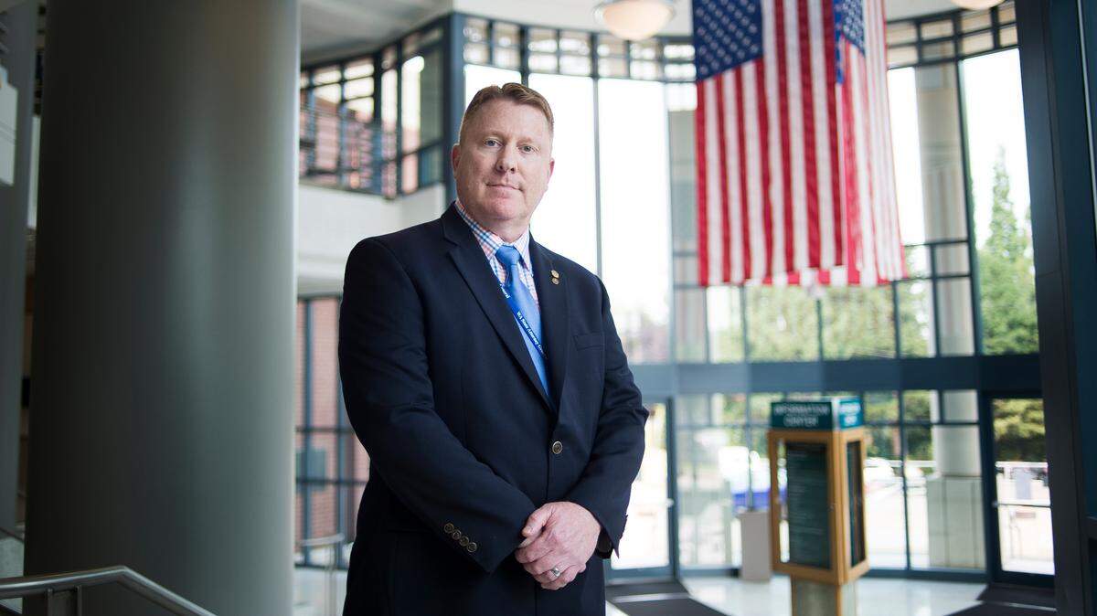 Rob Olson, at the courthouse Friday in Bellingham, was appointed Whatcom County Superior Court judge Wednesday by Gov. Jay Inslee.