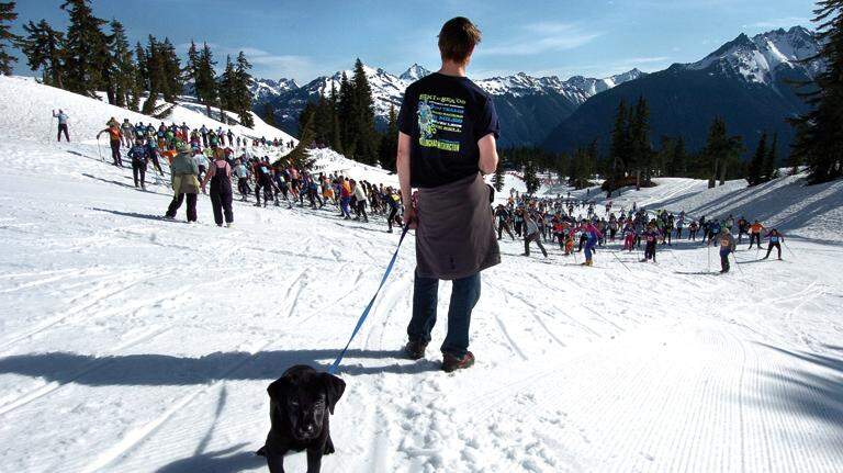 2008 Ski to Sea Race:<br></br>Cross-country ski leg