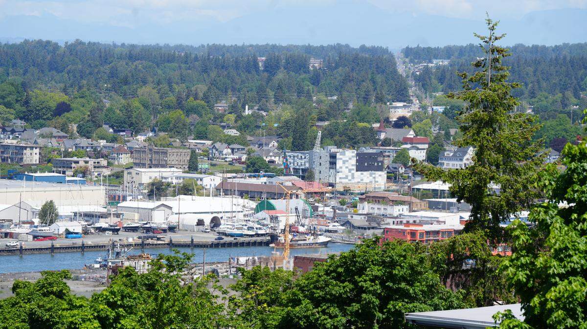 The downtown Bellingham waterfront.