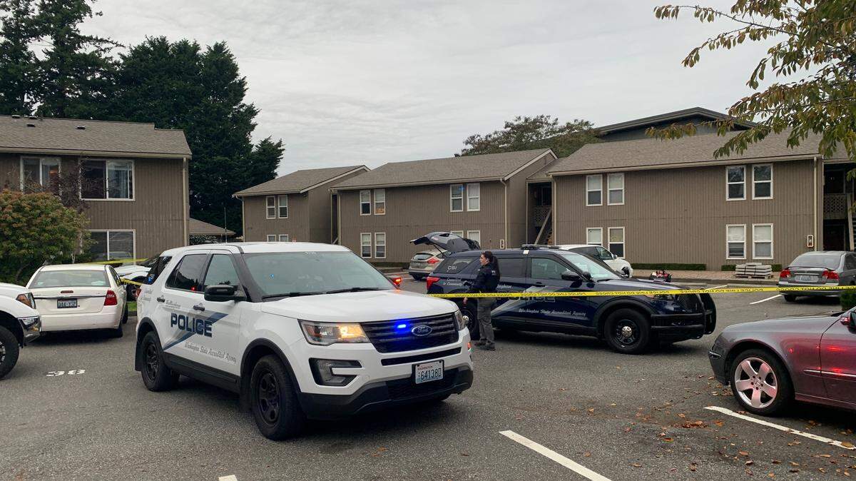 Police responded to a shooting on Maplewood in Bellingham Wednesday Nov. 1, 2023.
