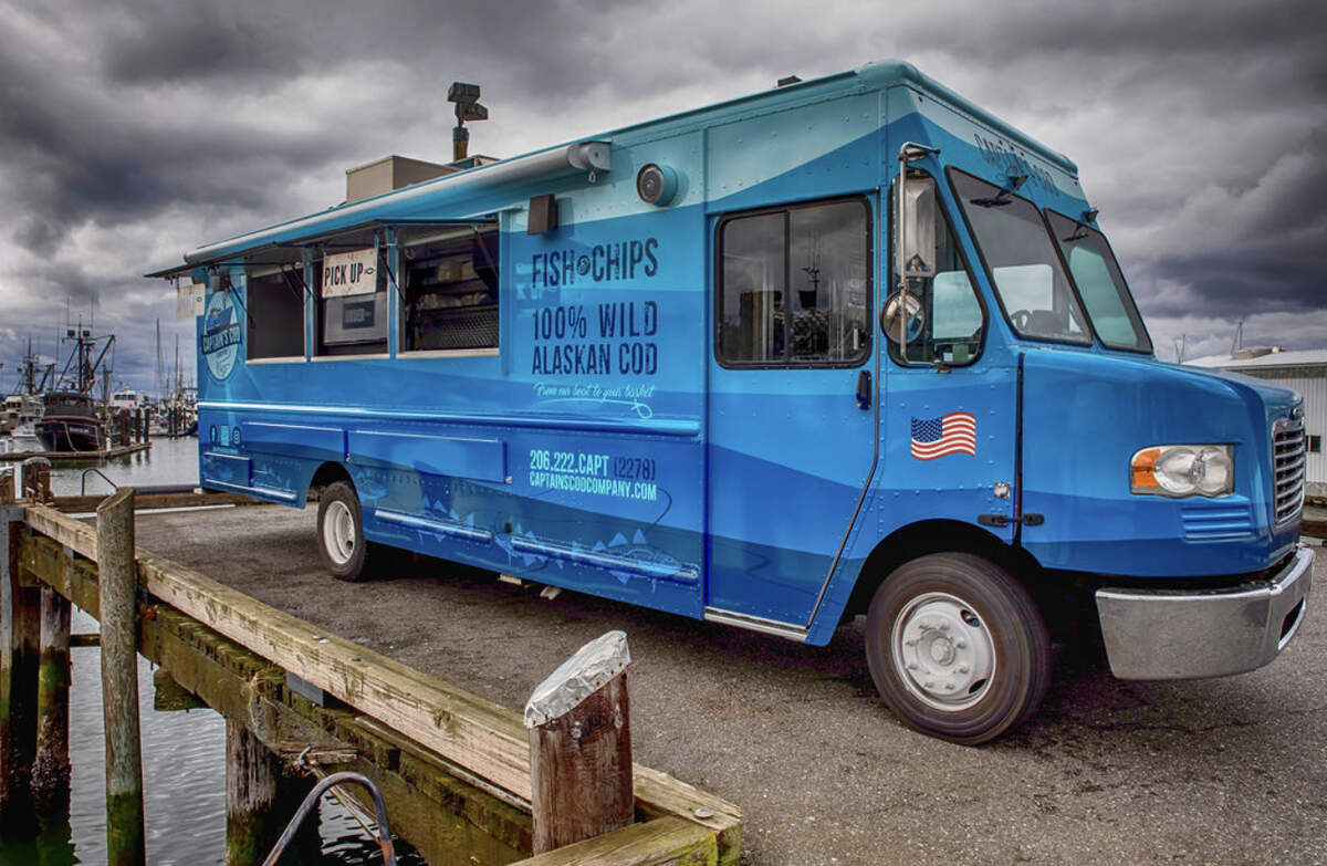 Captain’s Cod Company food truck.