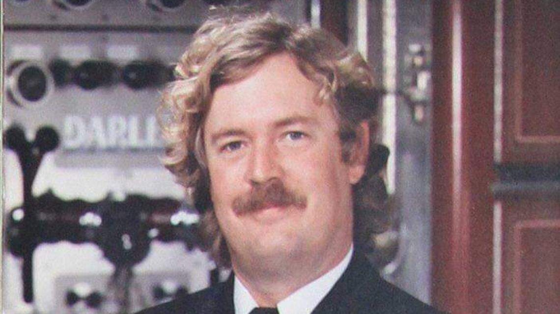Former Bellingham firefighter Neil Carlberg is shown in an undated photo wearing his “Class A” or dress uniform.