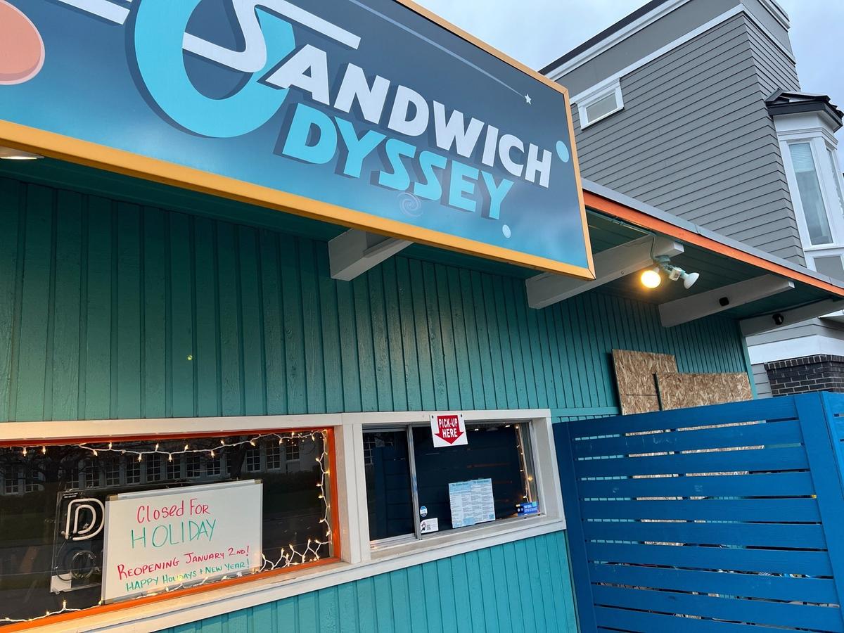 Sandwich Odyssey, at 2001 Cornwall Ave. in Bellingham.