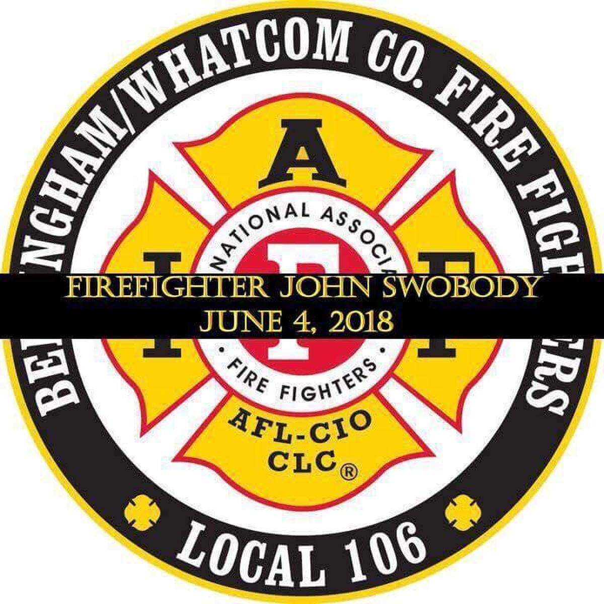 Firefighters and others posted tributes to firefighter John Swobody on their social media pages.