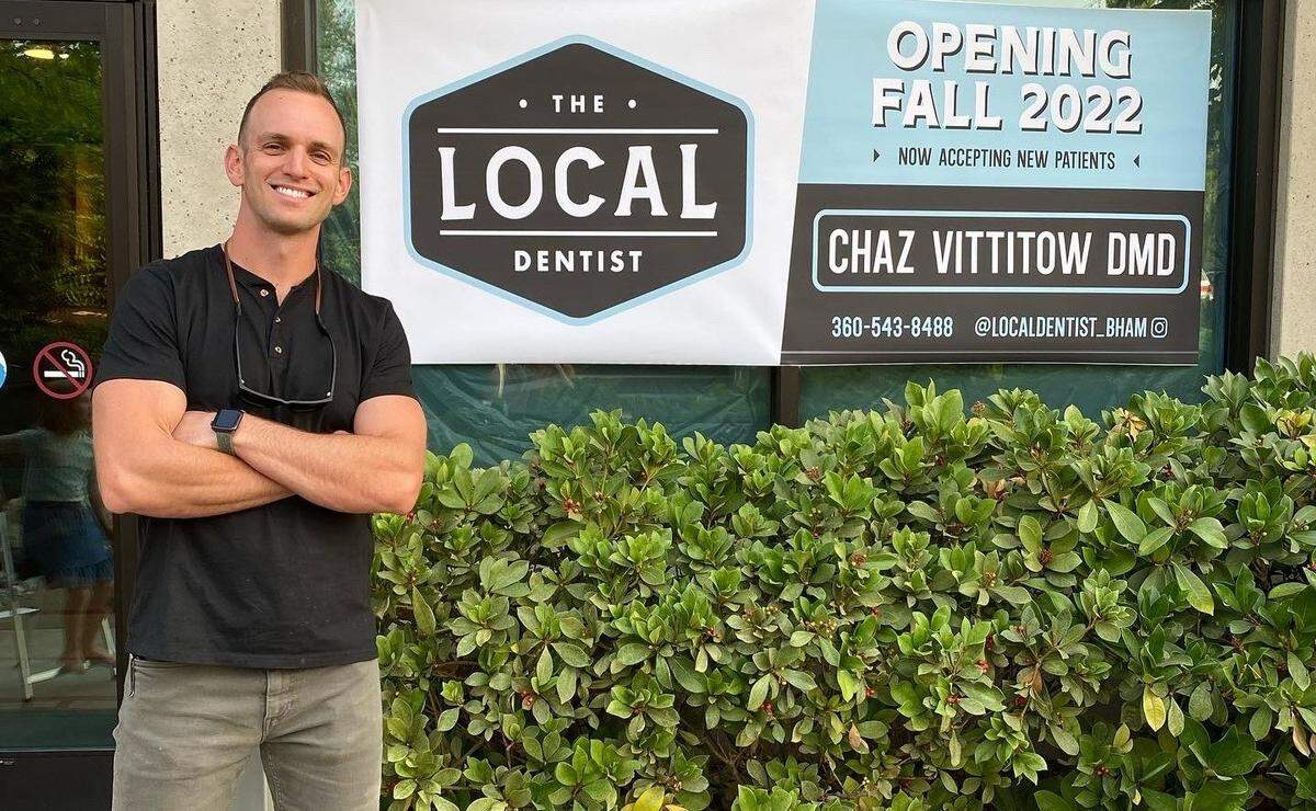 Dr. Chaz Vittitow will open The Local Dentist at 2219 Rimland Drive in Bellingham the week of Dec. 5.