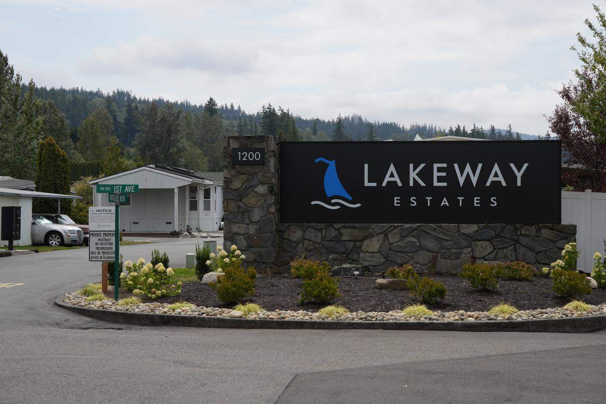 Lakeway Estates has a new sign, after the community was sold to a new owner in March of 2024 for $41 million. An attempt to transition the community into a resident-owned co-op was unsuccessful due to the high value of the property.