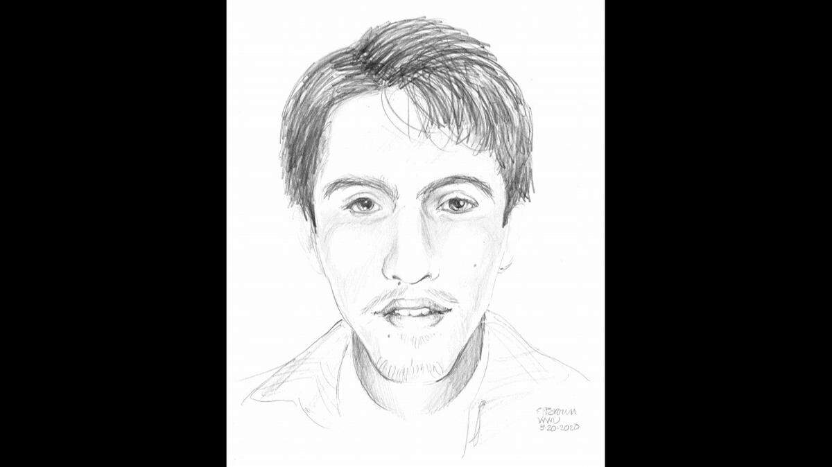 Western Washington University released a sketch Wednesday and is asking for the public’s help in identifying a man’s body found in early March in a wooded area north of the Buchanan Towers North Residence Hall on campus.