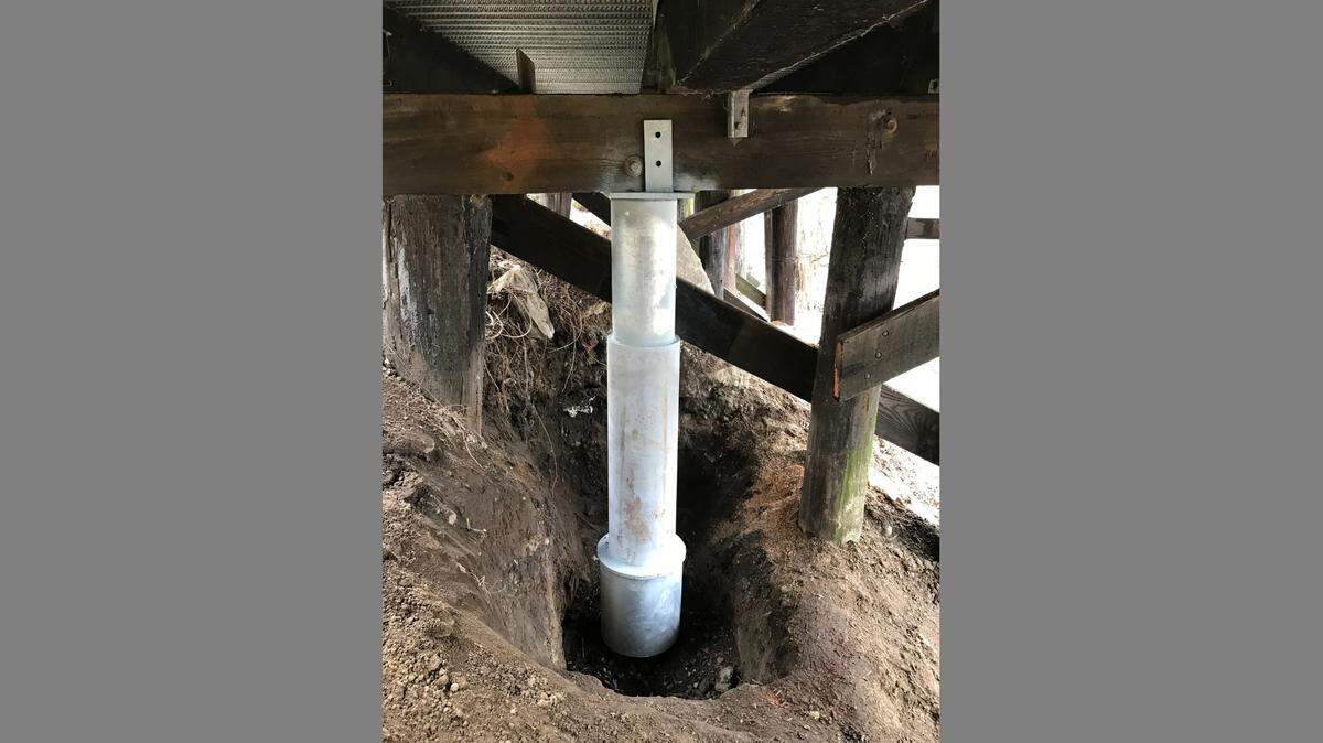 The trestle on the South Bay Trail in Bellingham was reopened March 10 after a $445,000 project to replace rotting timber parts with steel.
