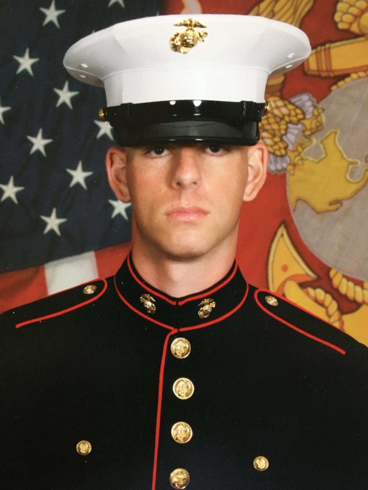 Jack Ostrovsky, who turned 20 during boot camp, graduated and became a U.S. Marine on Aug. 30, 2019.