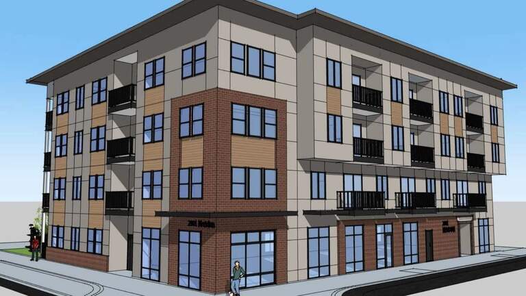 Multifamily housing, commercial project proposed in Bellingham’s Fountain District