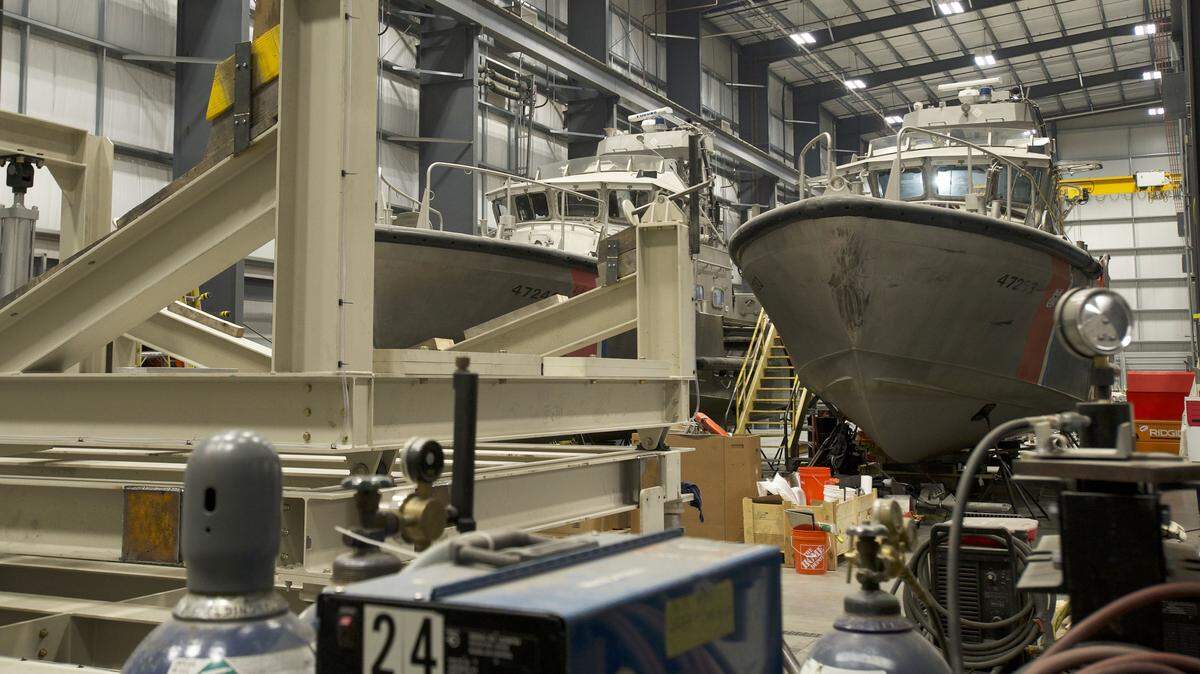 All American Marine builds boats at 1010 Hilton Ave., at the industrial property it leases from the Port of Bellingham.