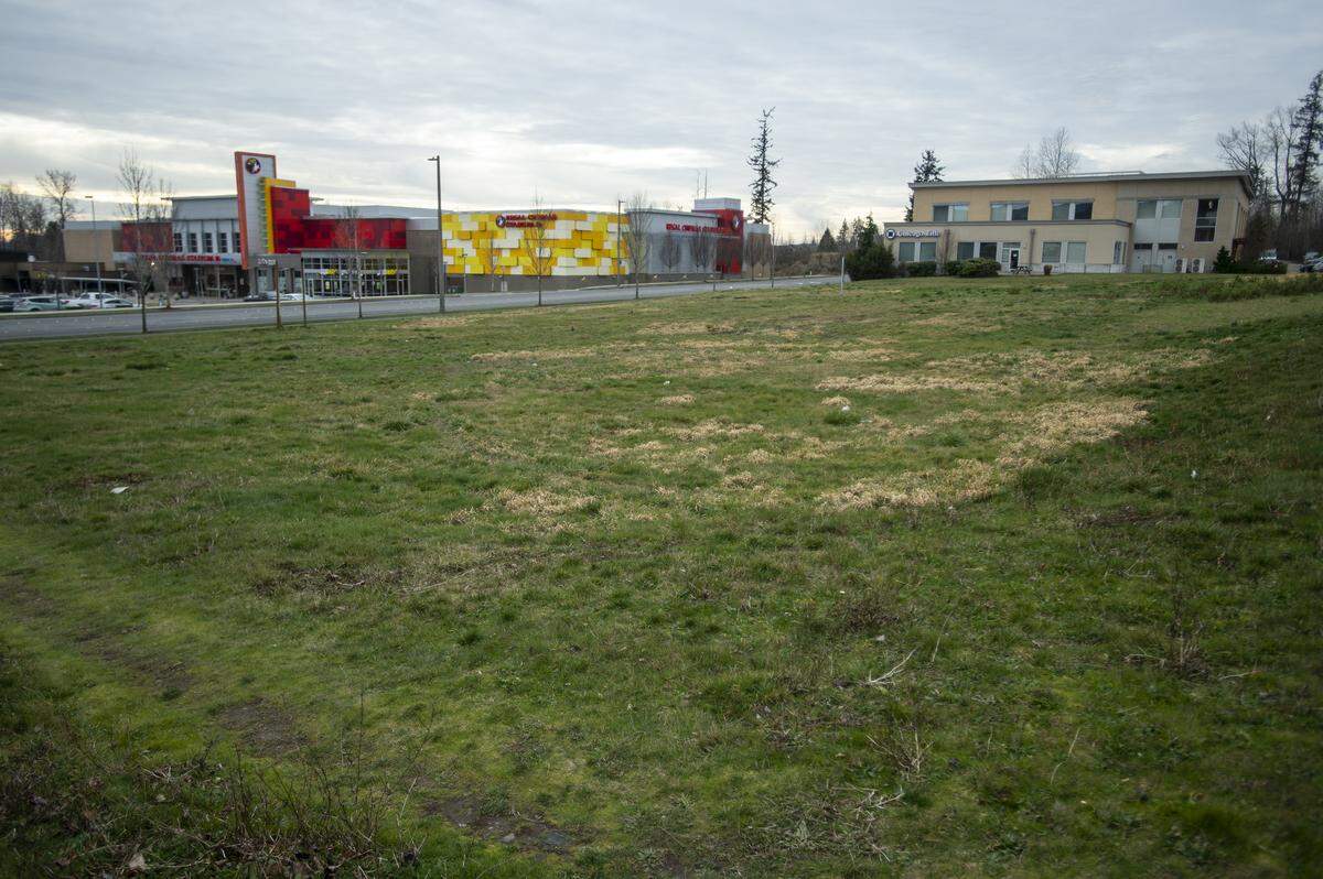 The Bellingham School District is considering moving its administrative offices into a yet-to-be-built facility in the Barkley District, shown here on Wednesday, Jan. 30, 2019. The current building is considered too costly to remodel.