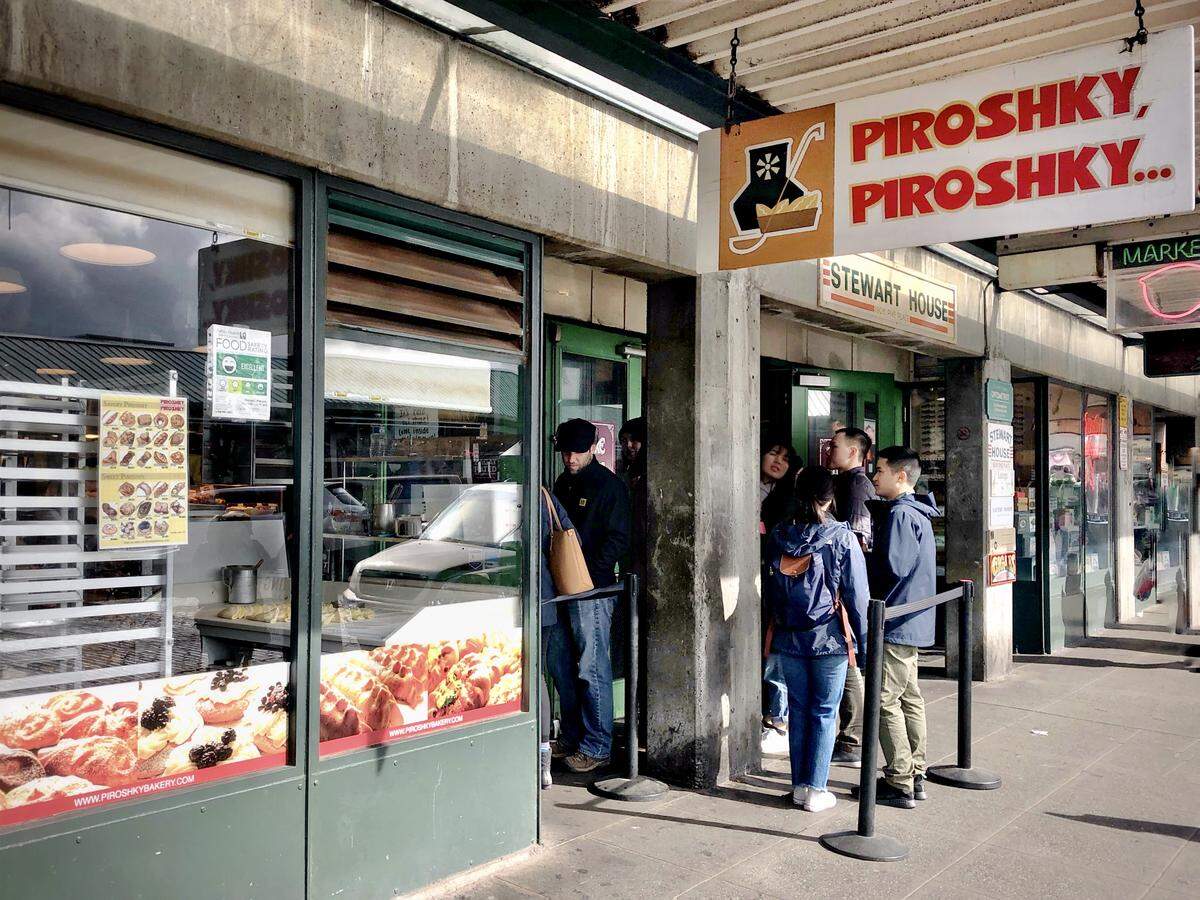 Piroshky Piroshky at Pike Place Market in Seattle.
