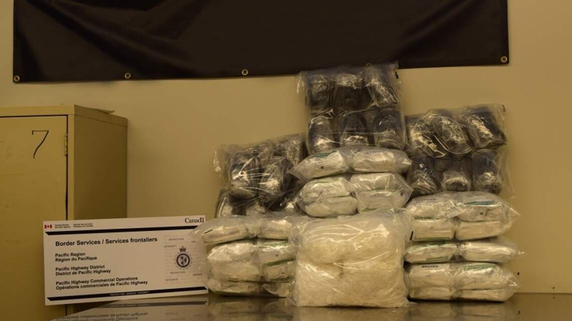 Canadian trucker suspected of smuggling meth across border | Bellingham ...