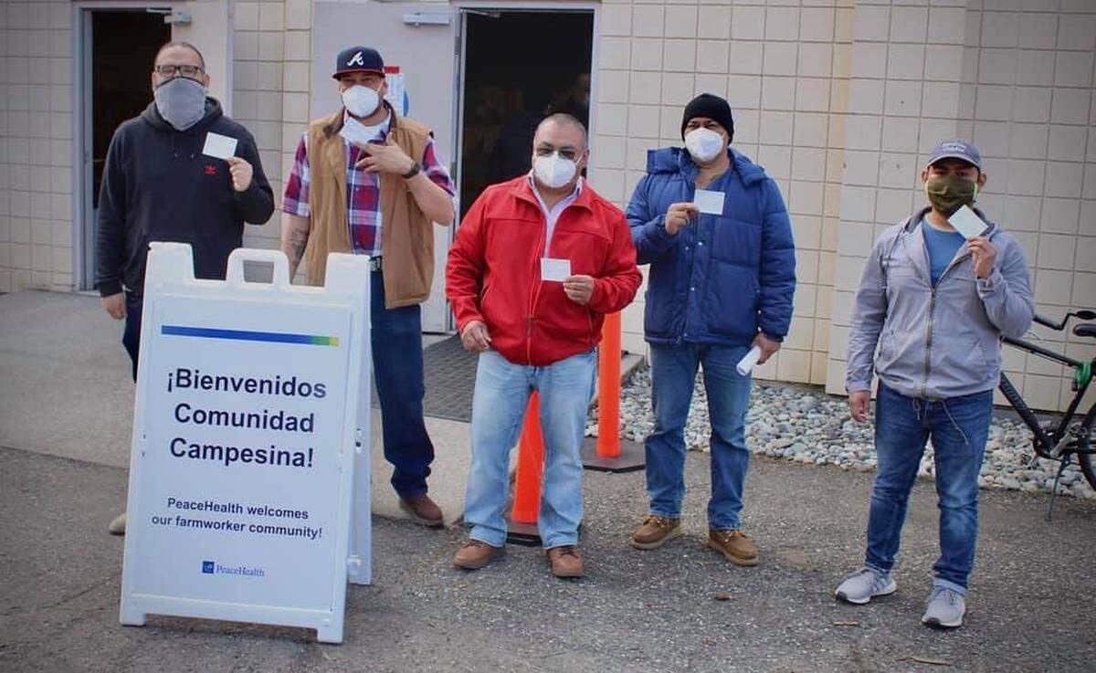 A collaborative effort to vaccinate farmworkers against COVID-19 continues with clinics being offered by PeaceHealth in Bellingham.