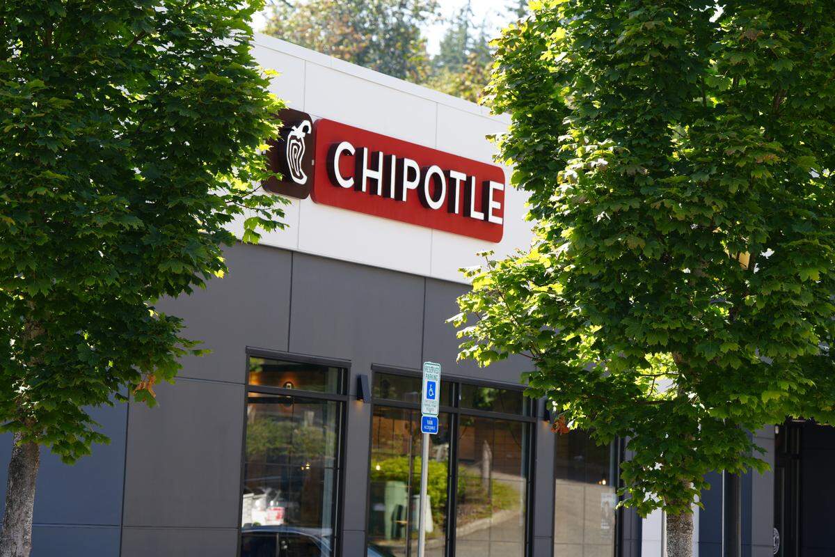 Chipotle opened a drive-thru location at 104 Samish Way in Bellingham, Wash.