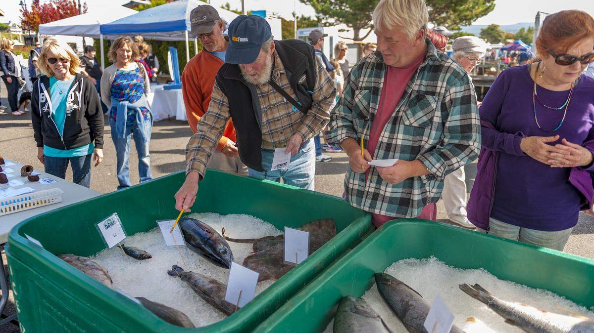 SeaFeast is a waterfront and seafood festival in Bellingham that celebrates maritime culture and heritage.
