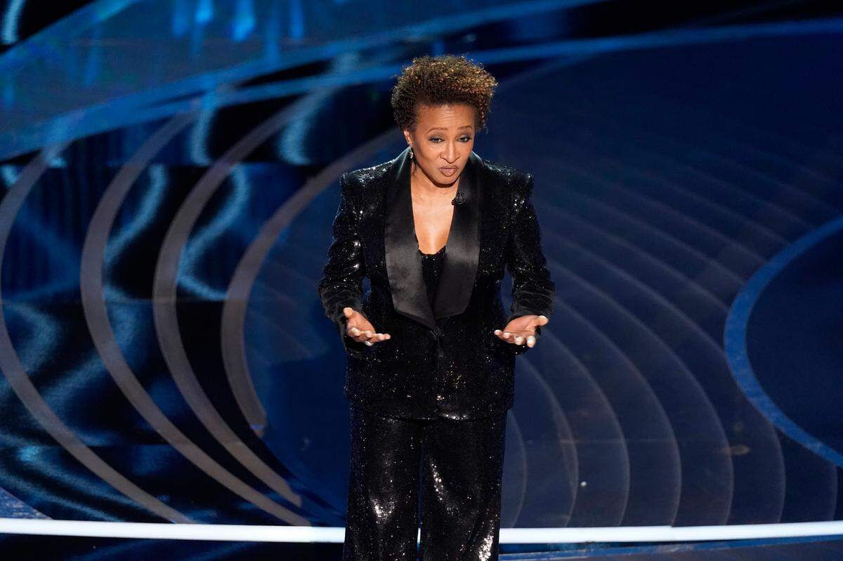 Wanda Sykes appears onstage at the Oscars on Sunday, March 27, at the Dolby Theatre in Los Angeles. Sykes co-hosted the Academy Awards show at the Dolby Theatre with Amy Schumer and Regina Hall. Sykes will perform at 7:30 p.m. on Thursday, Sept. 8, at the Mount Baker Theatre.&nbsp;