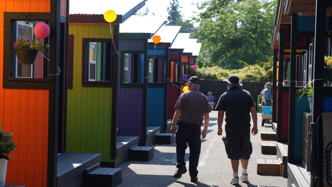 Bellingham planning another 35-40 tiny homes in new community for unhoused