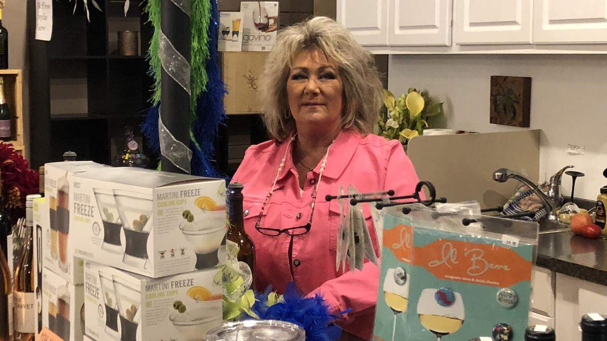 Colleen Mitchell, at Culinary Creations Sept. 26, has decided to sell the Fairhaven business she started five years ago.