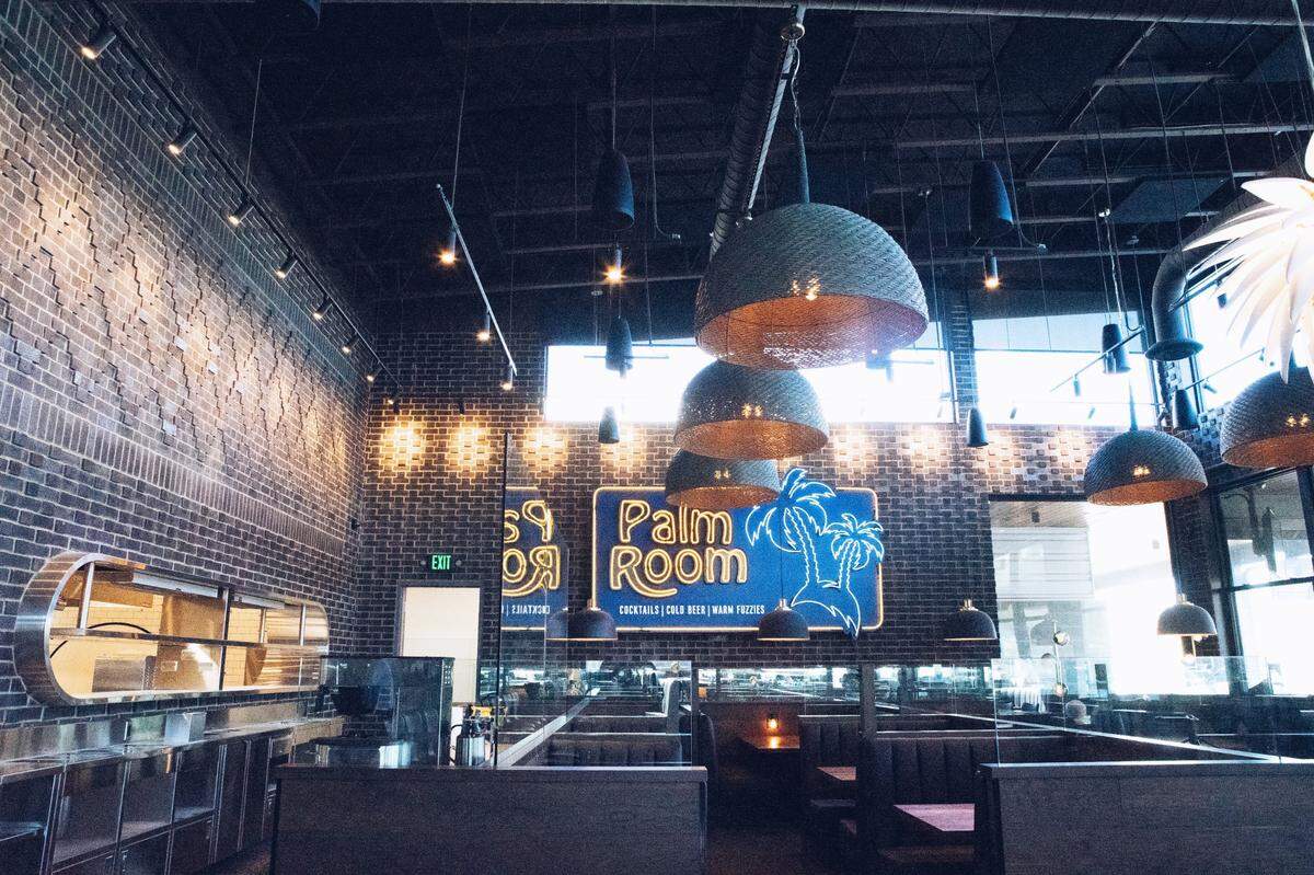 The inside of the new space of Scotty Browns restaurant in Barkley Village near the movie theater in Bellingham, Wash. The restaurant officially opened on Friday, May 7, 2021.