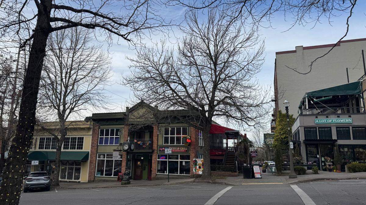 Downtown Fairhaven in Bellingham, Wash. on Feb. 13, 2025.