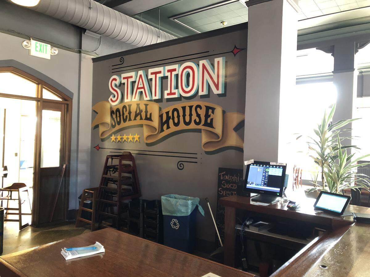 The Station Social House opened summer 2019 offering lunch and dinner in Bellingham, Wash.